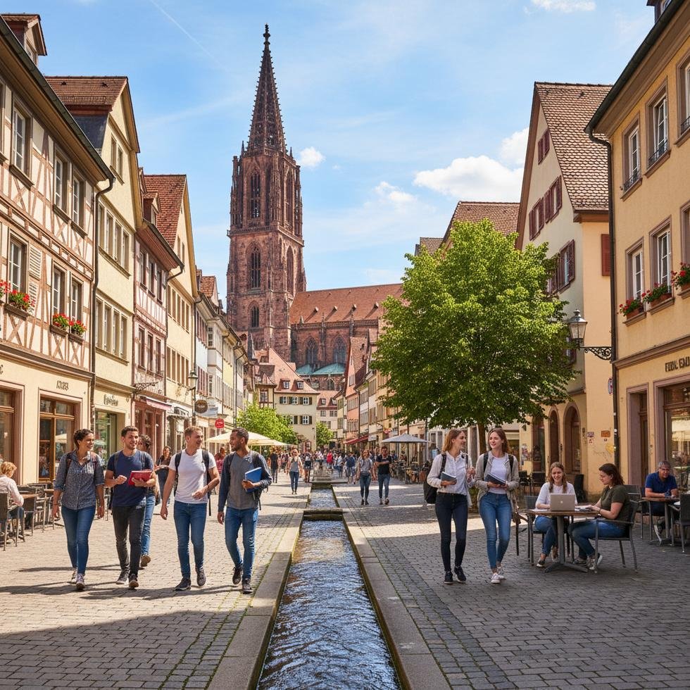 Freiburg Almanya dil okulları fiyatları