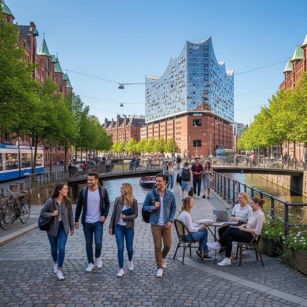 Hamburg Almanya dil okulları fiyatları