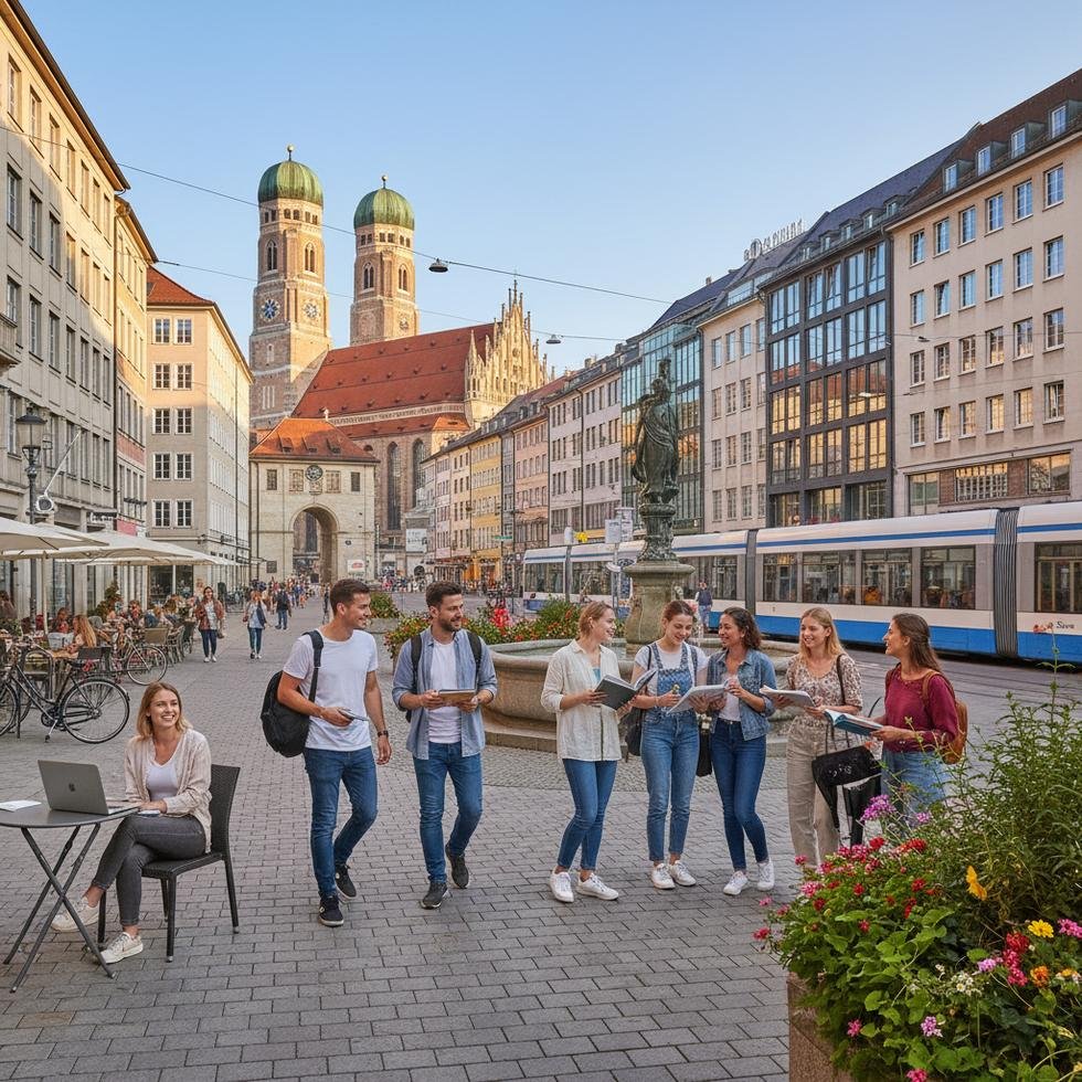 Münih Almanya dil okulları fiyatları