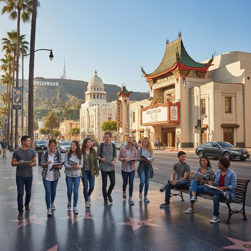 Hollywood Amerika dil okulları fiyatları