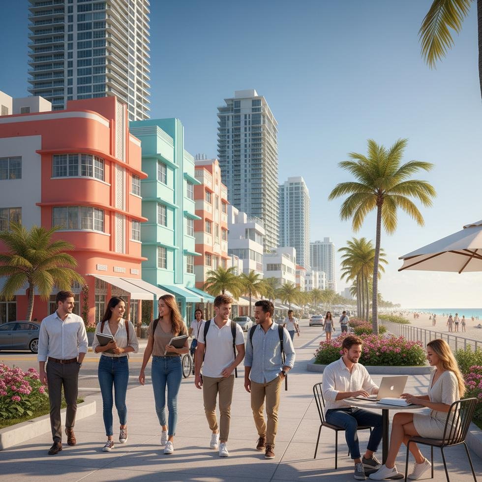 Miami Amerika dil okulları fiyatları