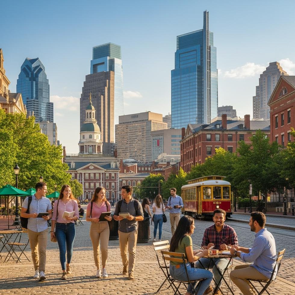 Philadelphia Amerika dil okulları fiyatları