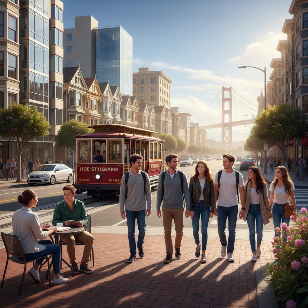 San Francisco Amerika dil okulları fiyatları