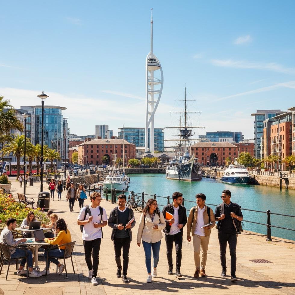 Portsmouth İngiltere dil okulları fiyatları