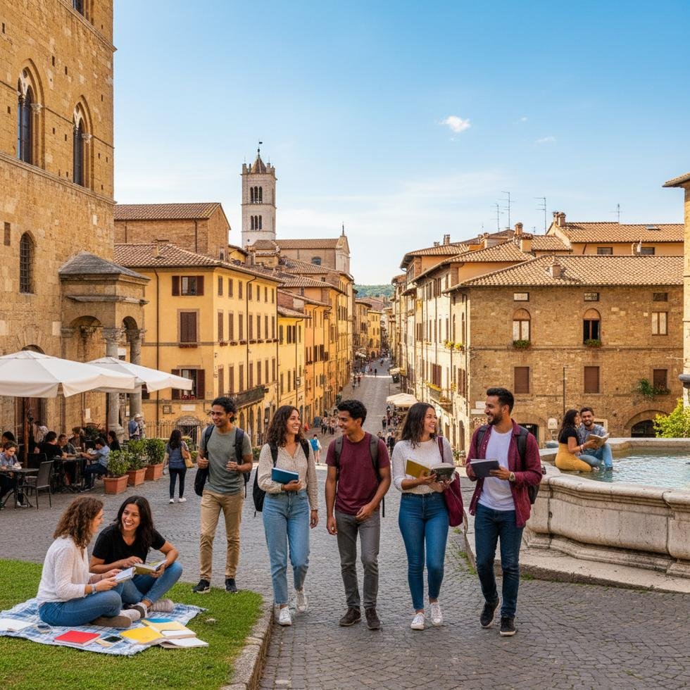 Perugia İtalya dil okulları fiyatları