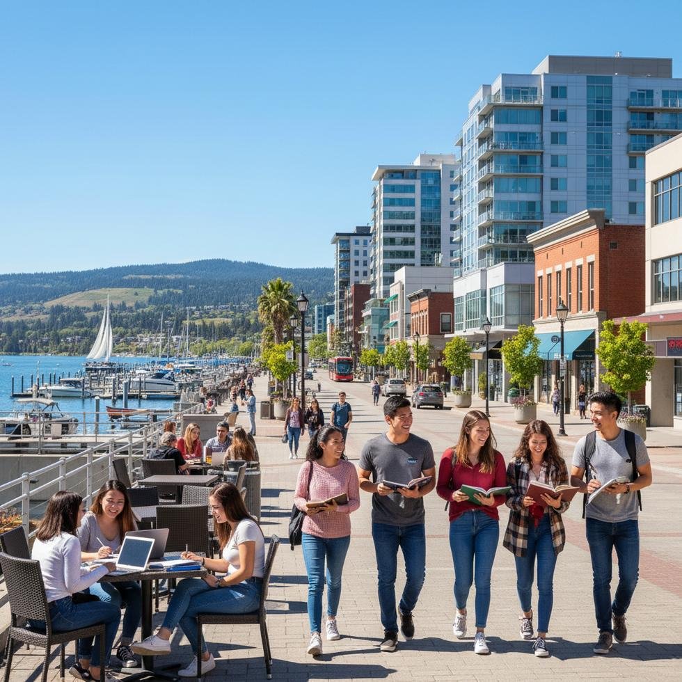 Kelowna Kanada dil okulları fiyatları