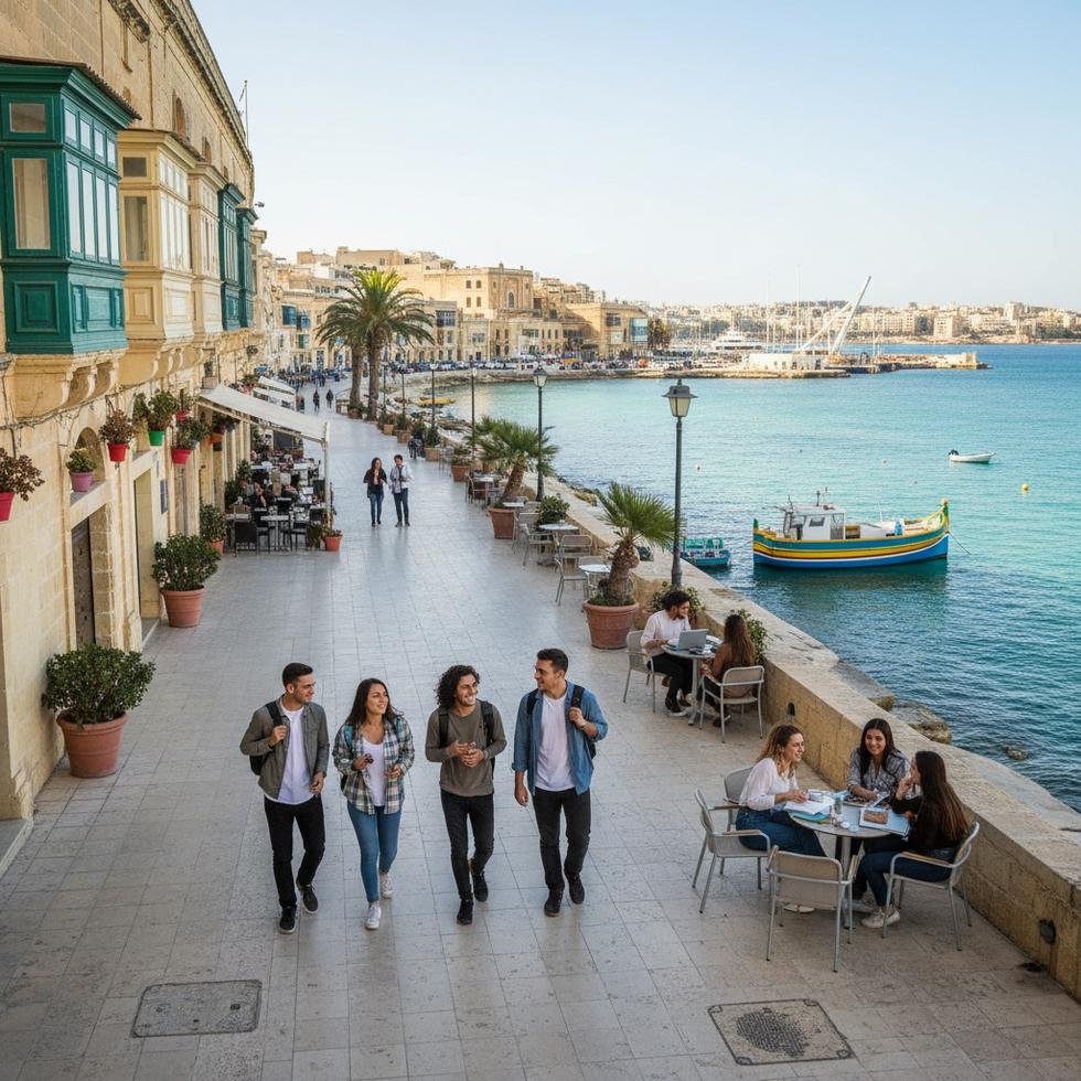 Sliema Malta dil okulları fiyatları