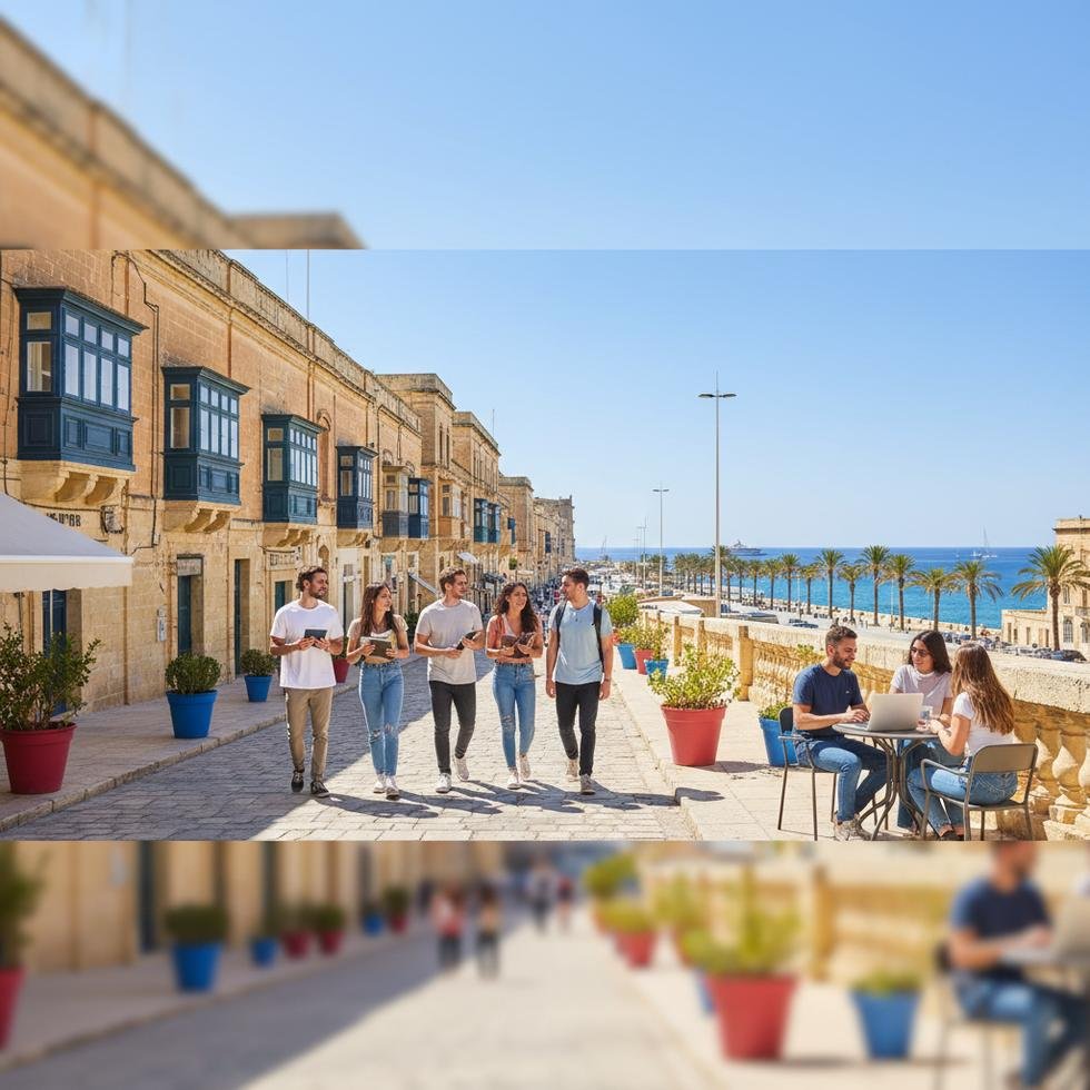 Valletta Malta dil okulları fiyatları